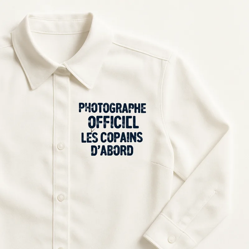 Sac cordon brodé badge sport